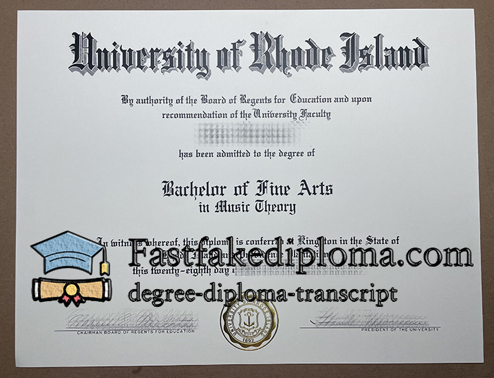 University of Rhode Island diploma.jpg