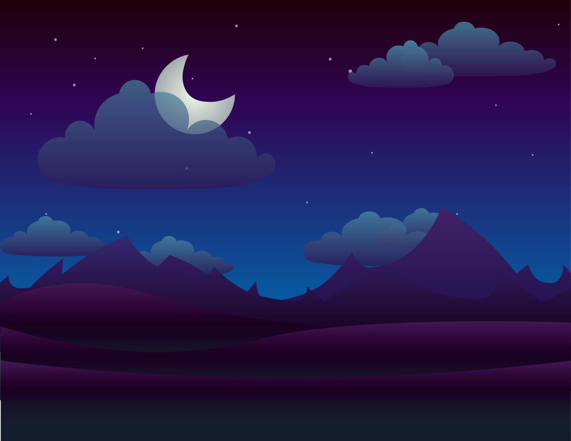 Мультяшная ночь картинки. Ночное небо мультяшное. Ночное небо вектор. Мультяшный пейзаж ночью.