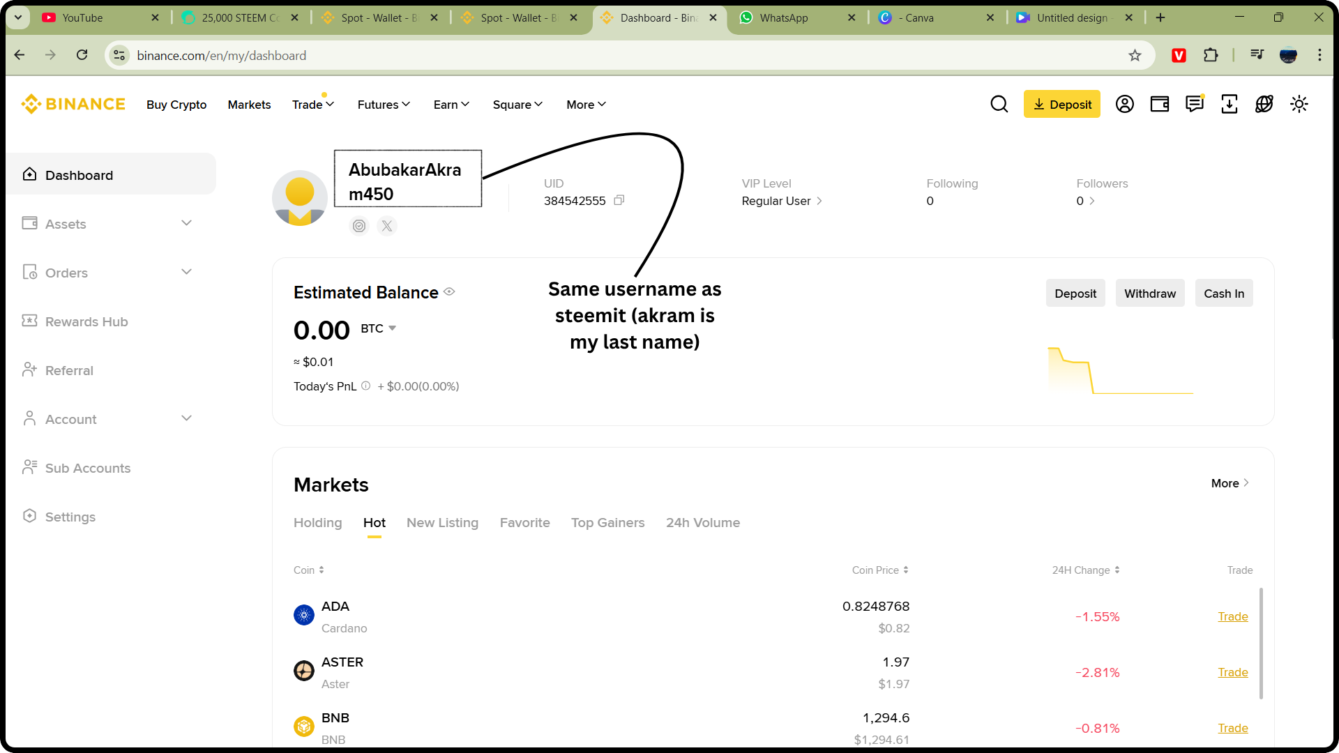 Same username as steemit (akram is my last name) (1).png