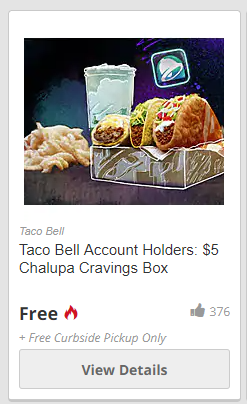 Taco的免费餐
