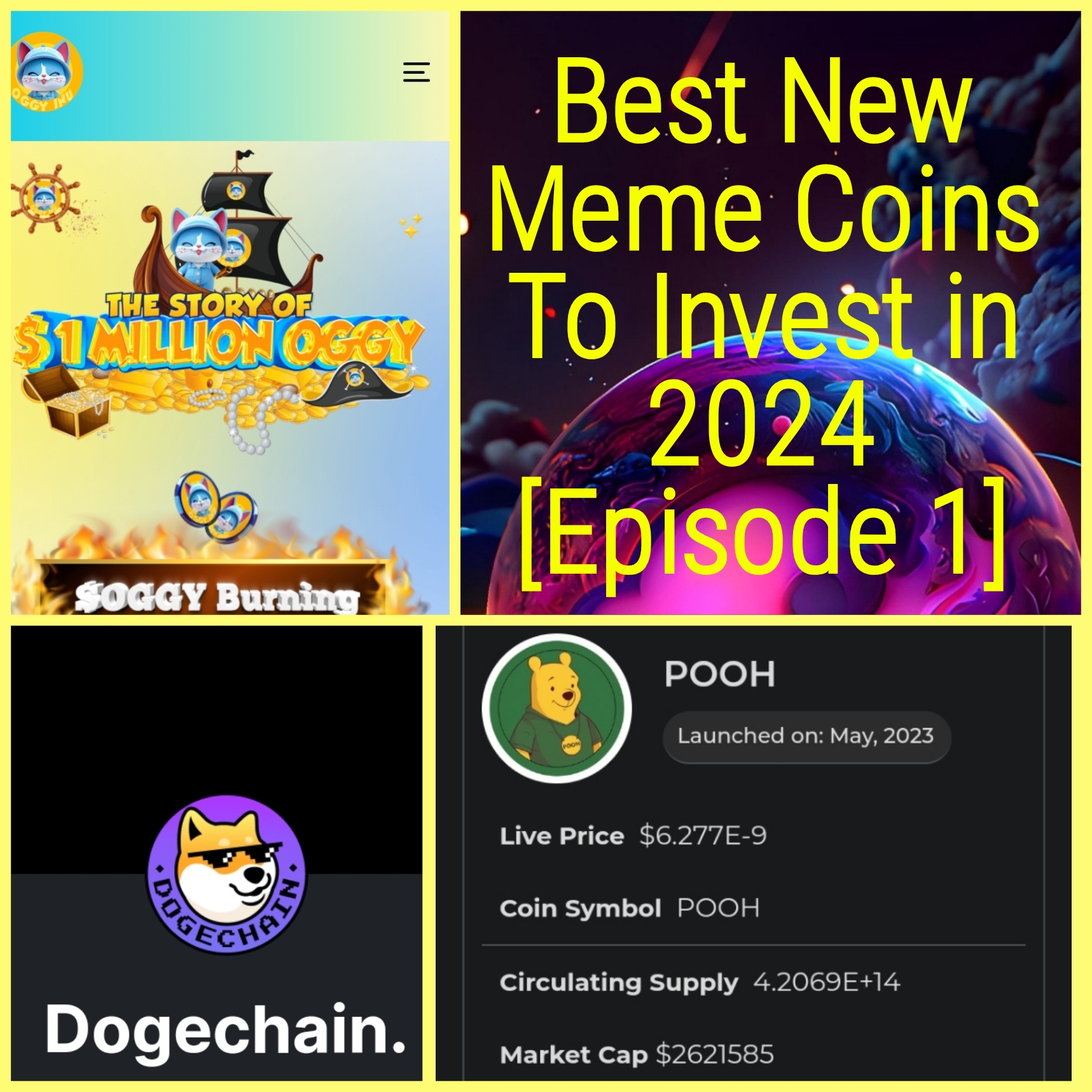 Best New Meme Coins To Invest in 2024 [Episode 1] — Steemit
