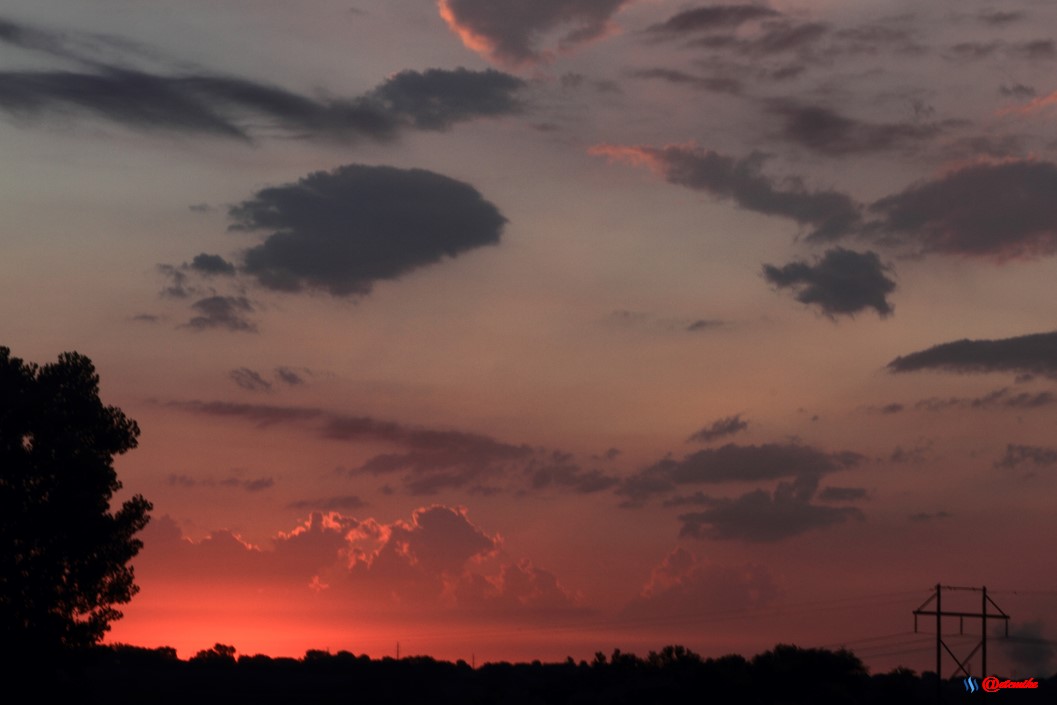 dawn sunrise clouds silhouettes silhouetted colorful SR0060.JPG