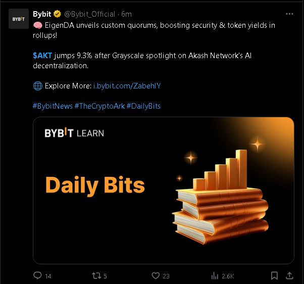 Bybit X post on Akt.png
