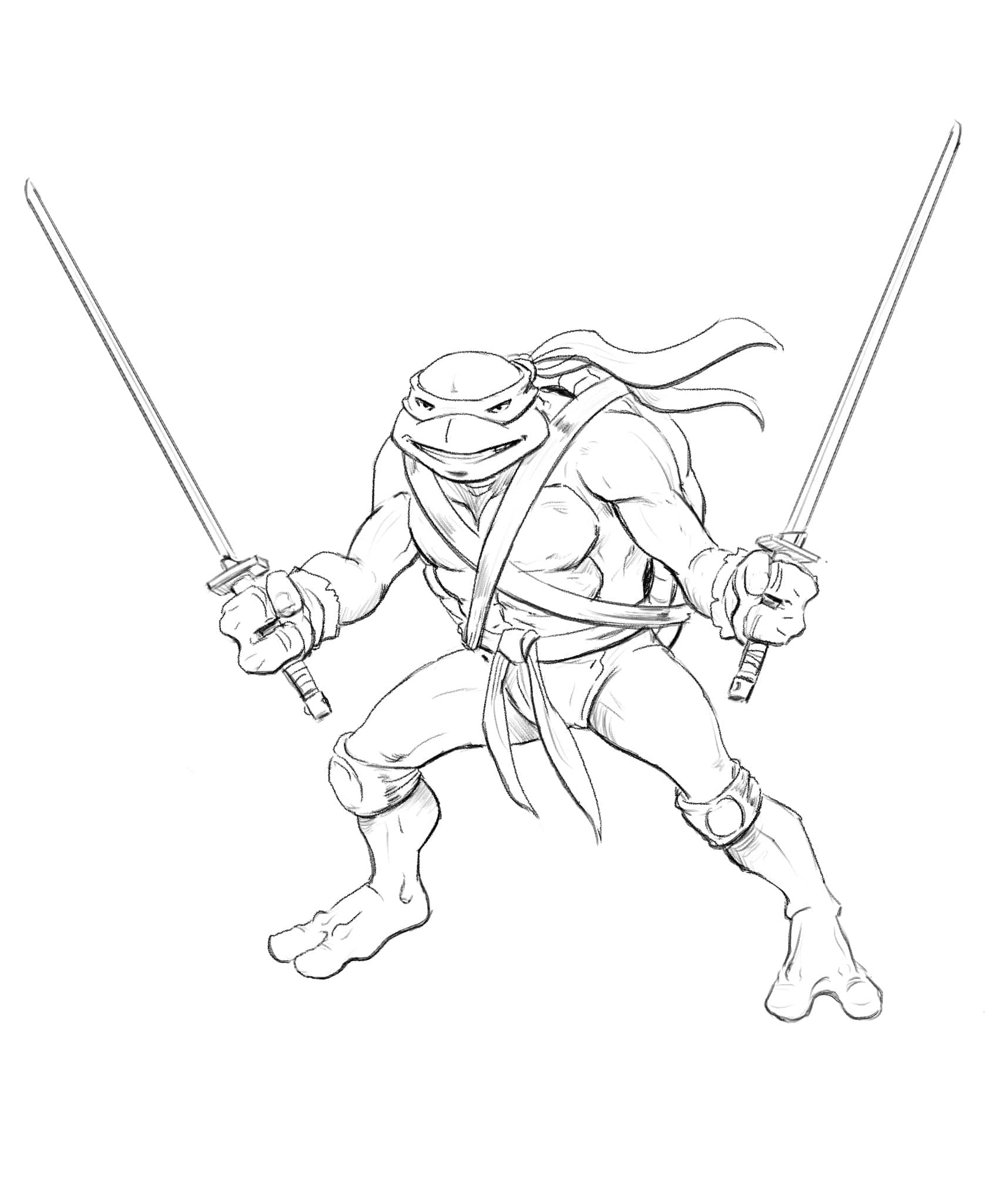 How To Draw Ninja Turtles Nickelodeon Style