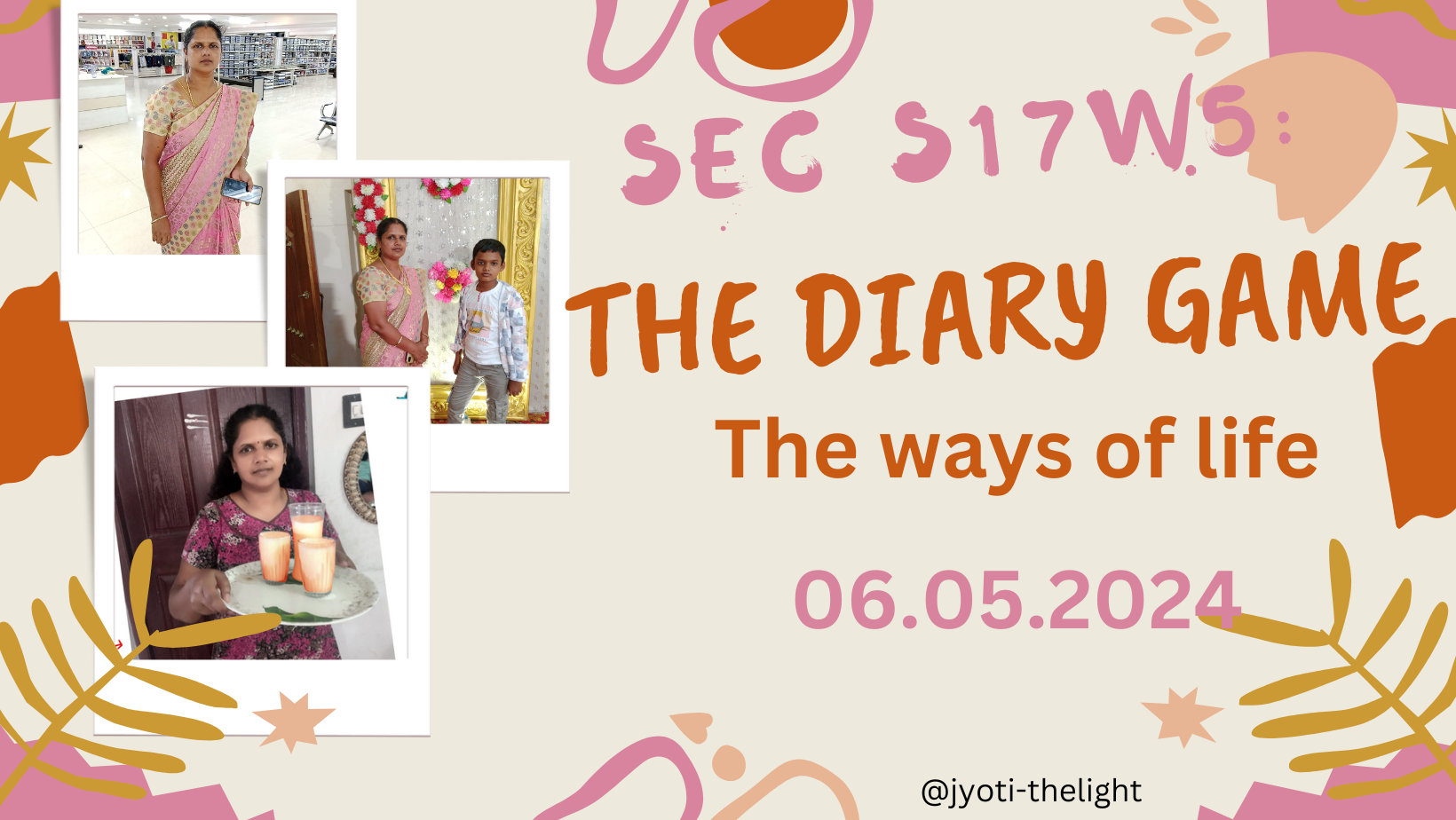 SEC S17W5: The Diary Game (06.05.2024): 