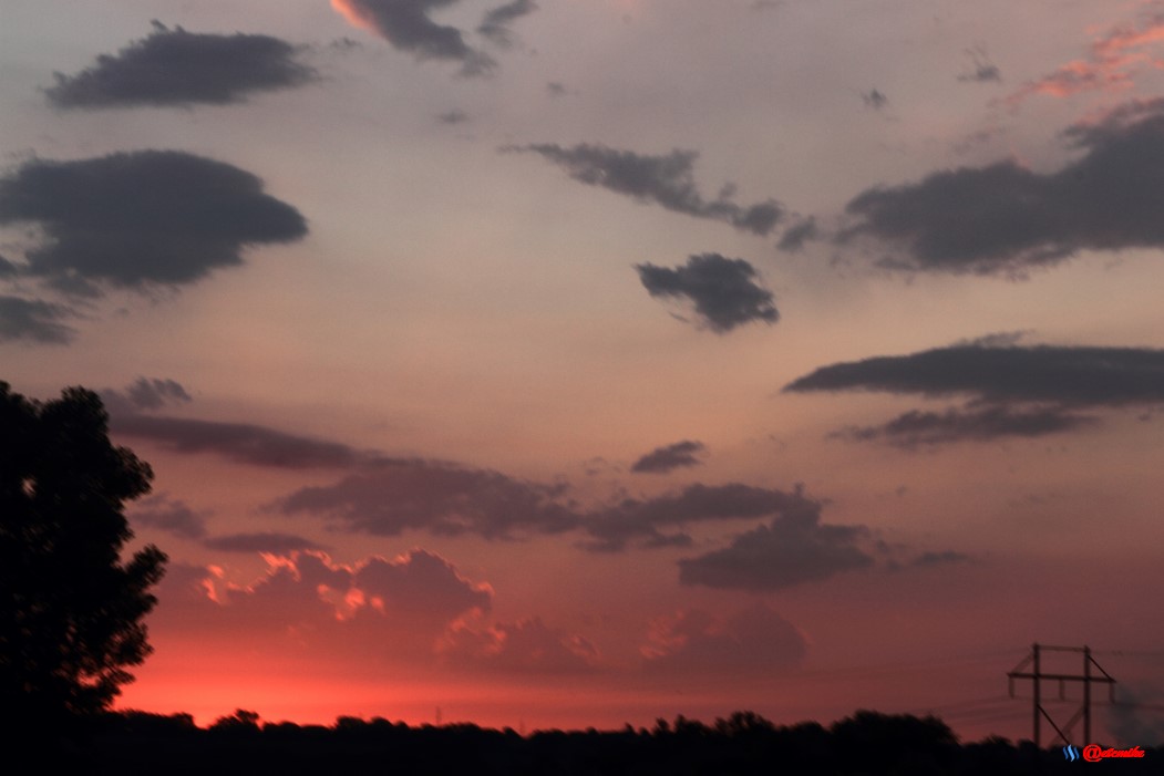 dawn sunrise clouds silhouettes silhouetted colorful SR0050.JPG