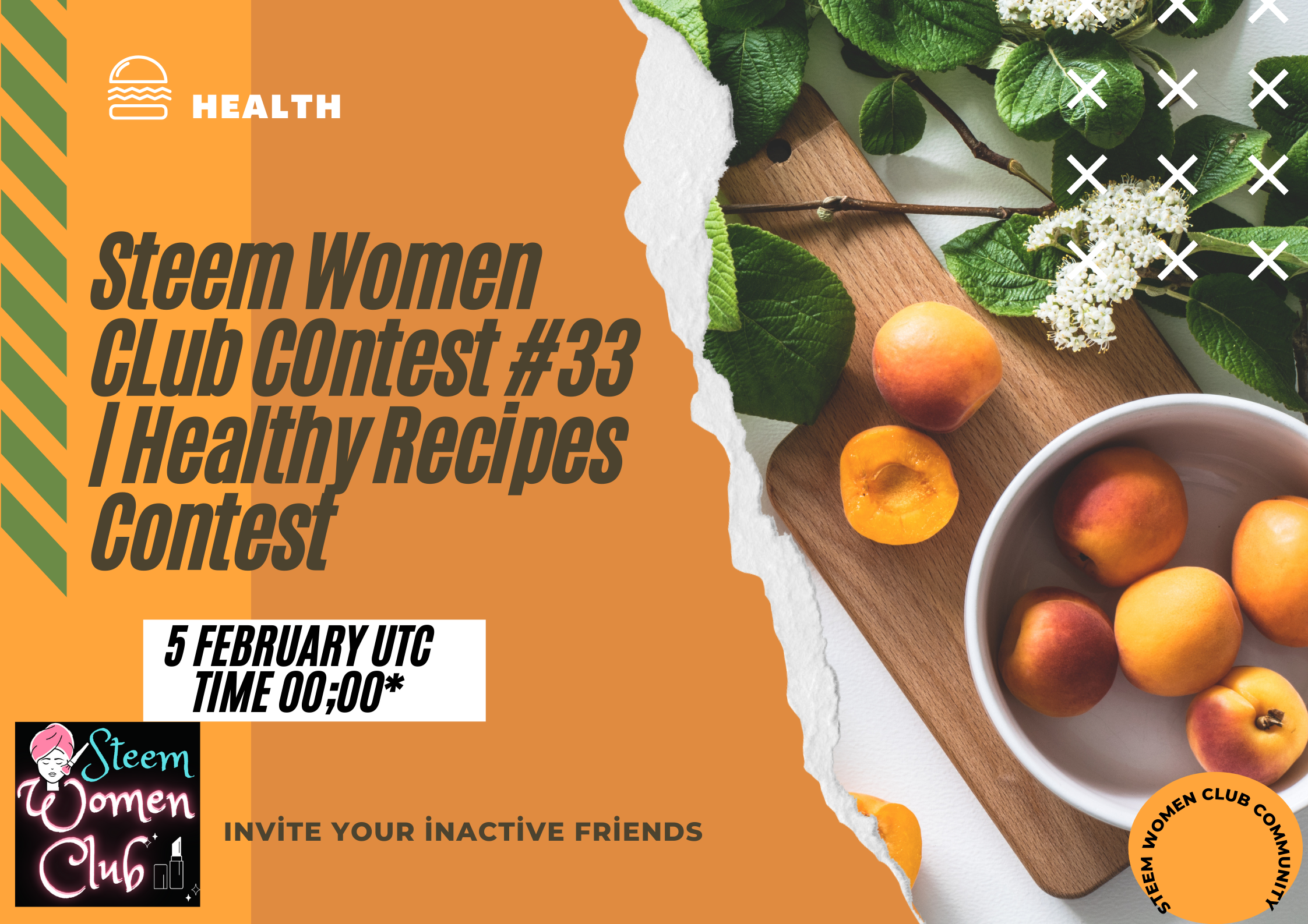Steem Women CLub COntest #33 Healthy Recipes Contest.png