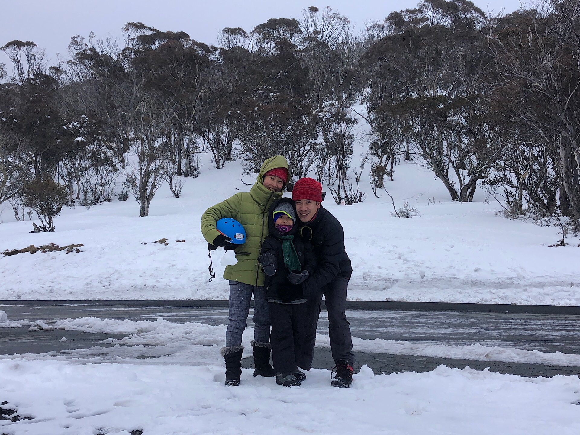 Family at the Dead Horse Gap