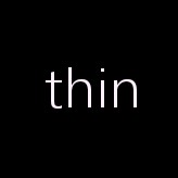 Steemit profile picture for @thin