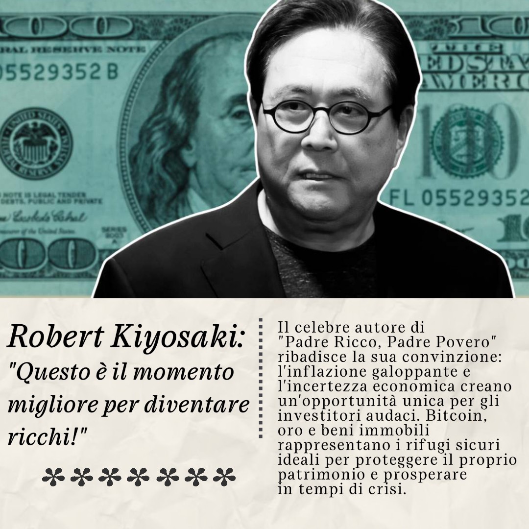 07_05 Robert Kiyosaki Padre Ricco Povero Bitcoin .jpeg