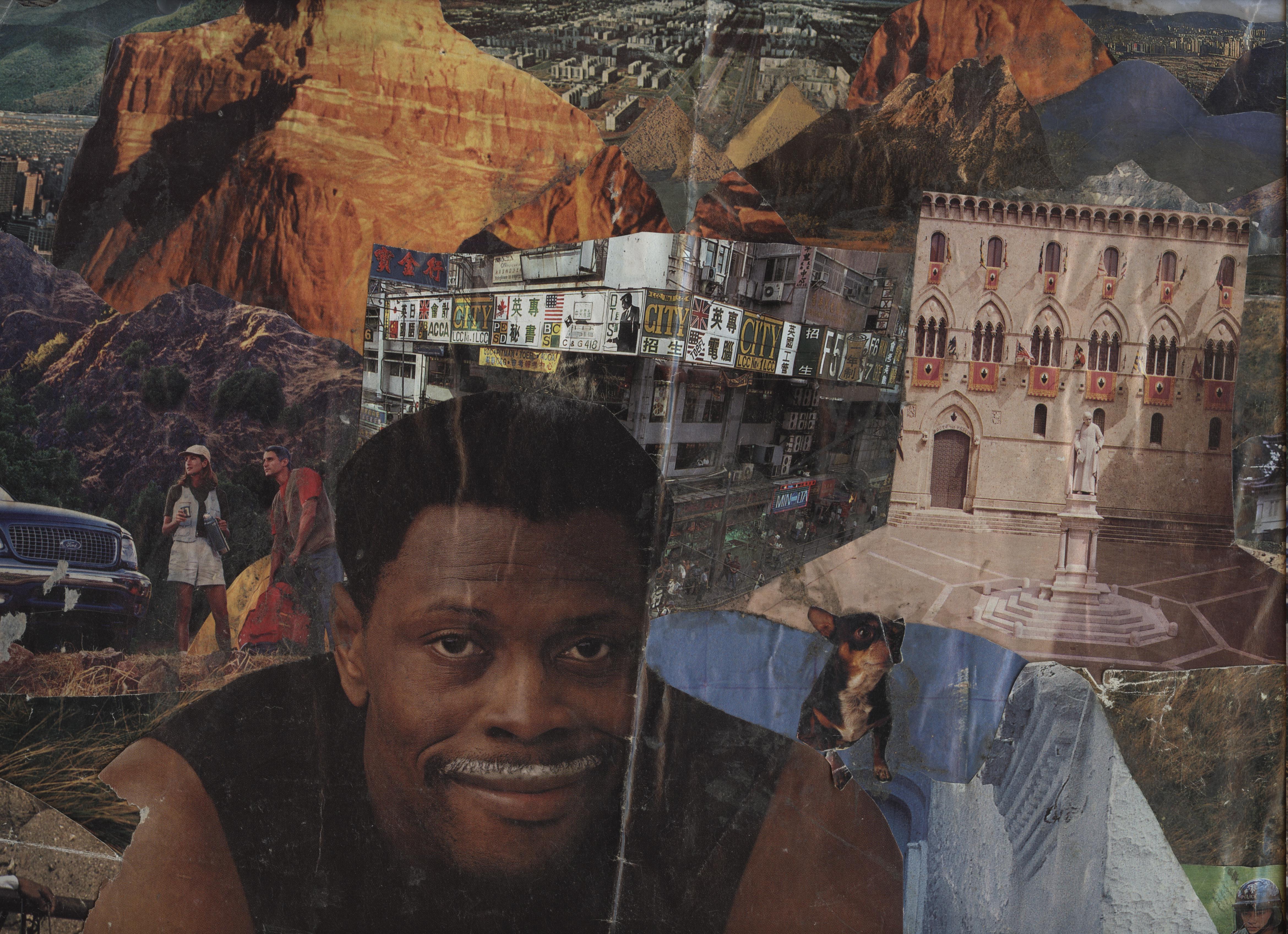 patrick patrick's patricks world art artzone drawing collage oatmeal joey oja basketball nba oregon blazers chicago new york ewing jordan jobe lebron james cavs