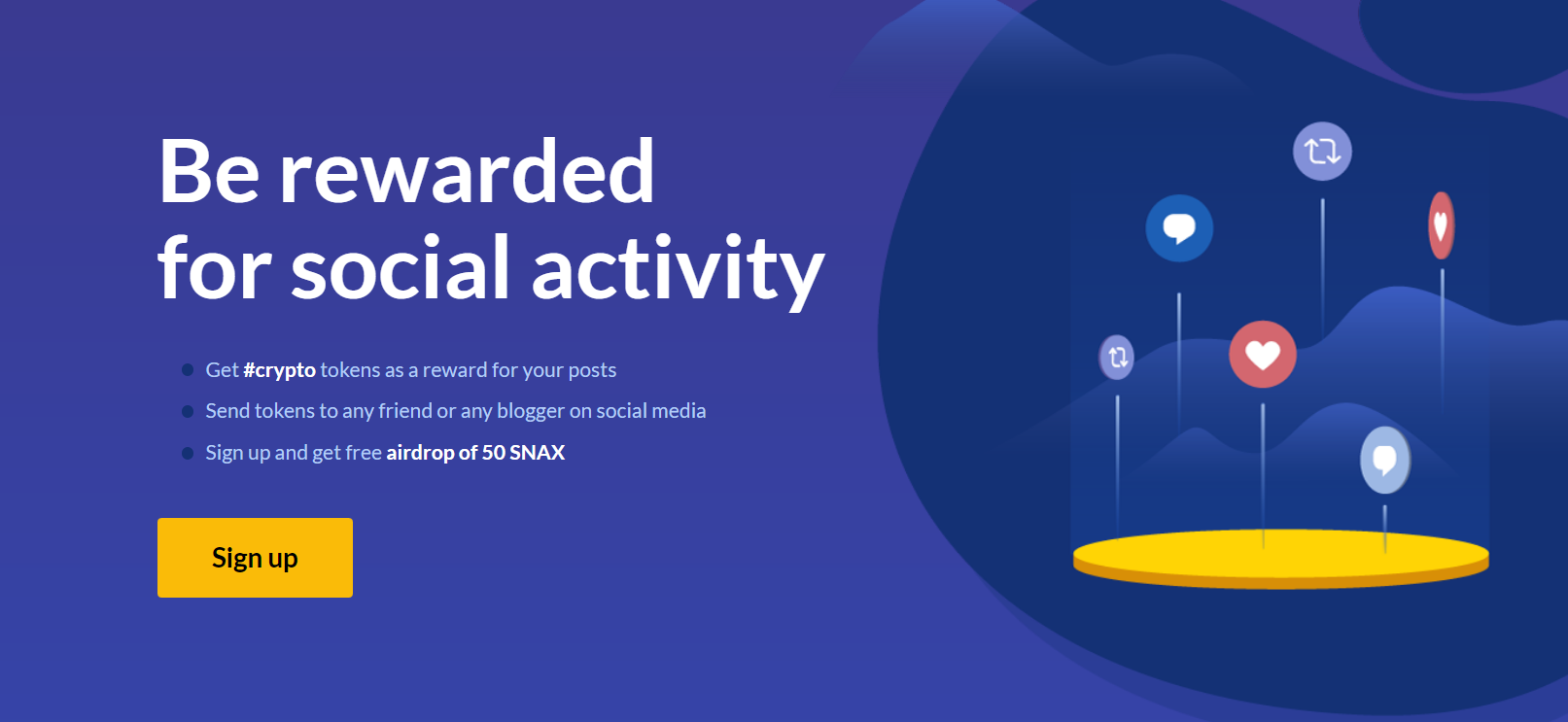 Snax：送给社交平台用户的一盒糖果