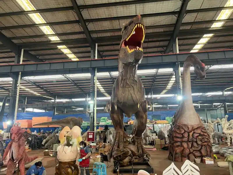 commercial grade animatronic dinosaur manufacturing.webp