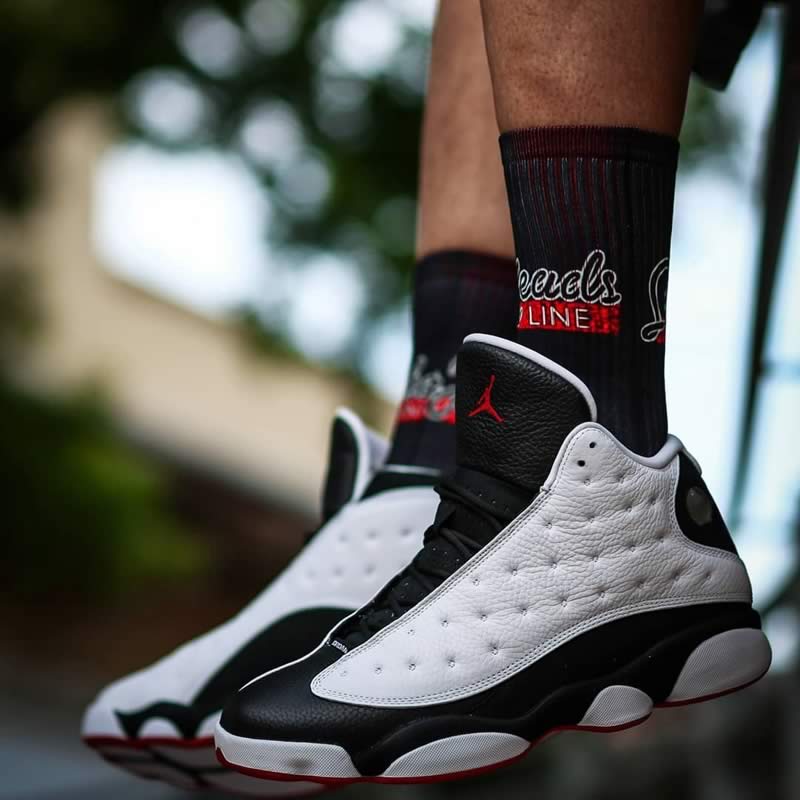 jordan 13 hgg on feet