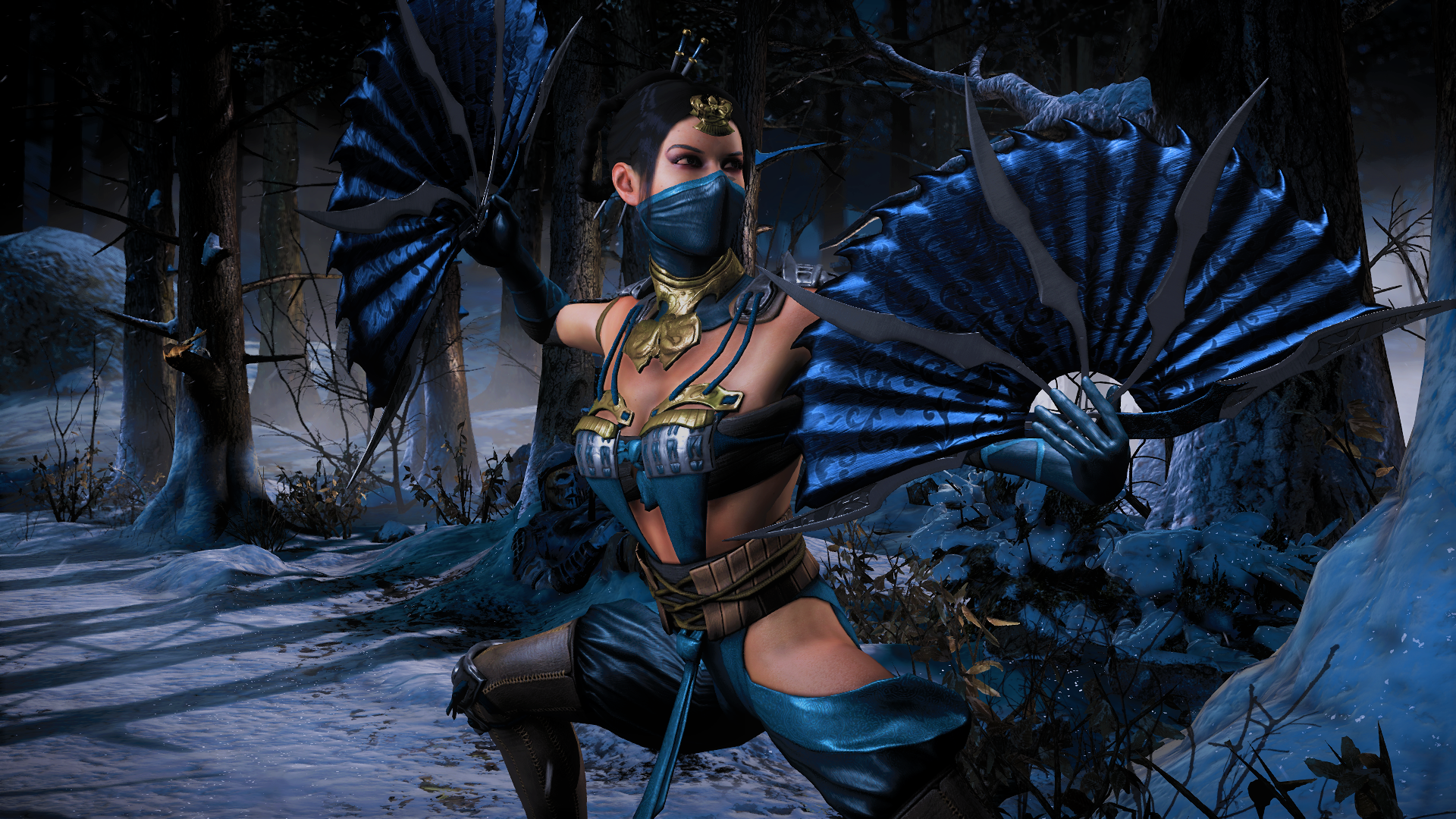 Here's some cool wallpapers of Kitana and Mileena from Mortal Komb...