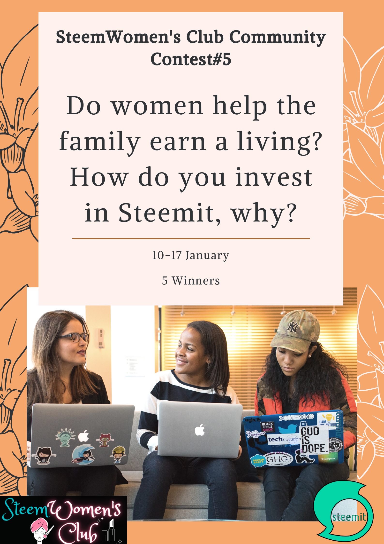 SteemWomen's Club Community Contest#5.png