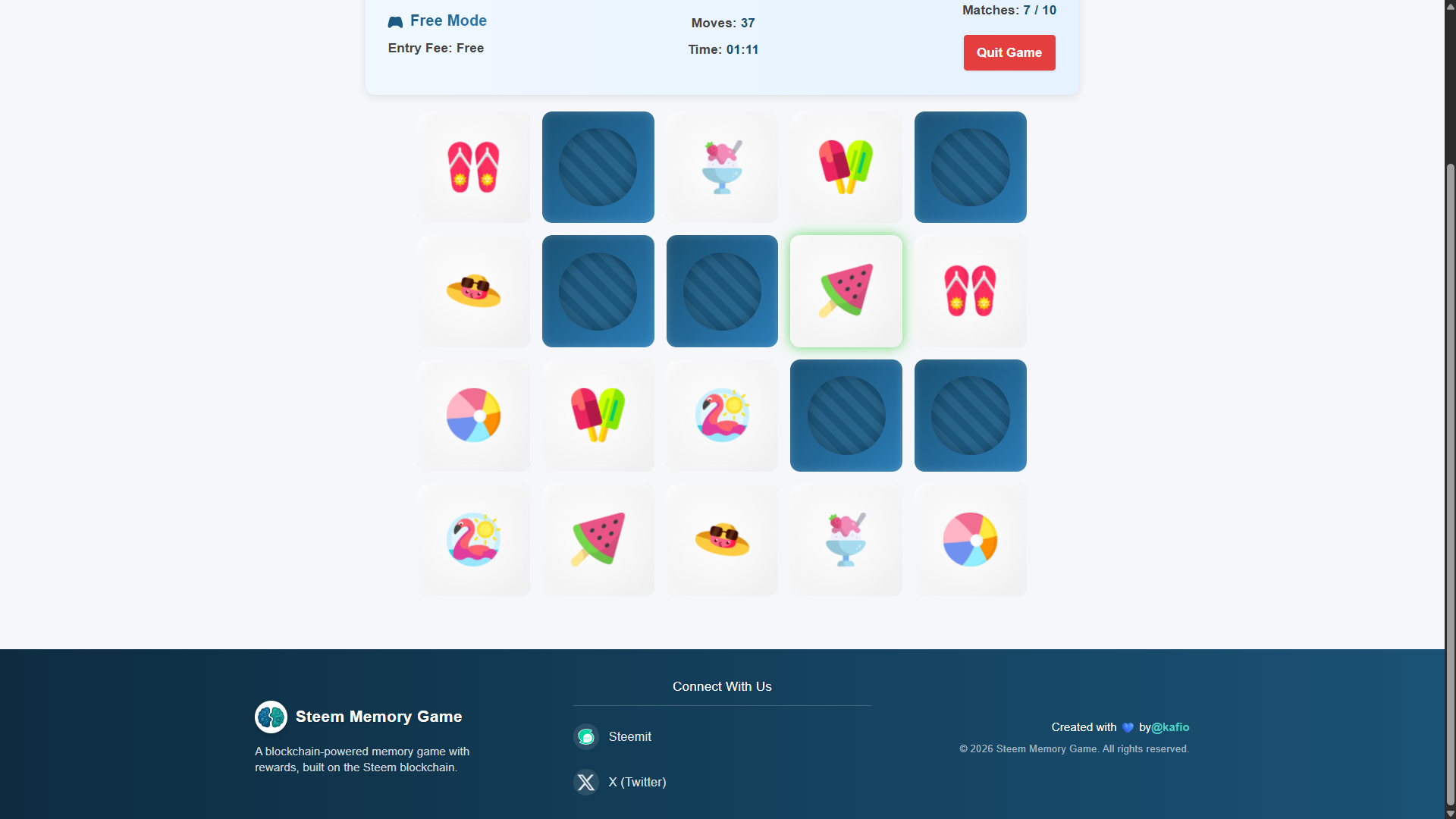 Steem Memory Game - Play and Earn STEEM - Google Chrome 8_5_2026 11_34_35 AM.png