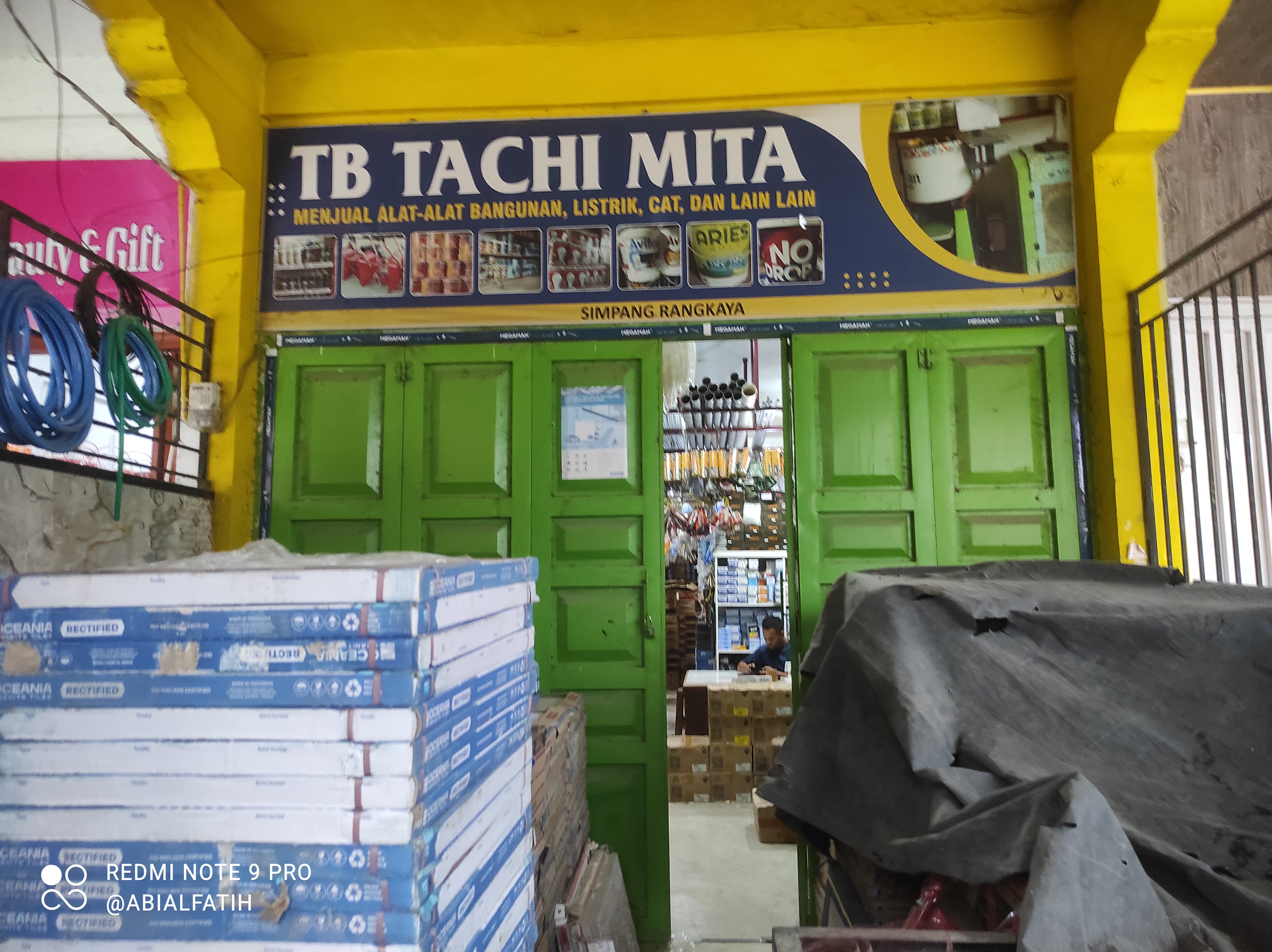 TB TACHI MITA; Toko Bahan Bangunan Murah dan Lengkap di Simpang Rangkaya, Aceh Utara