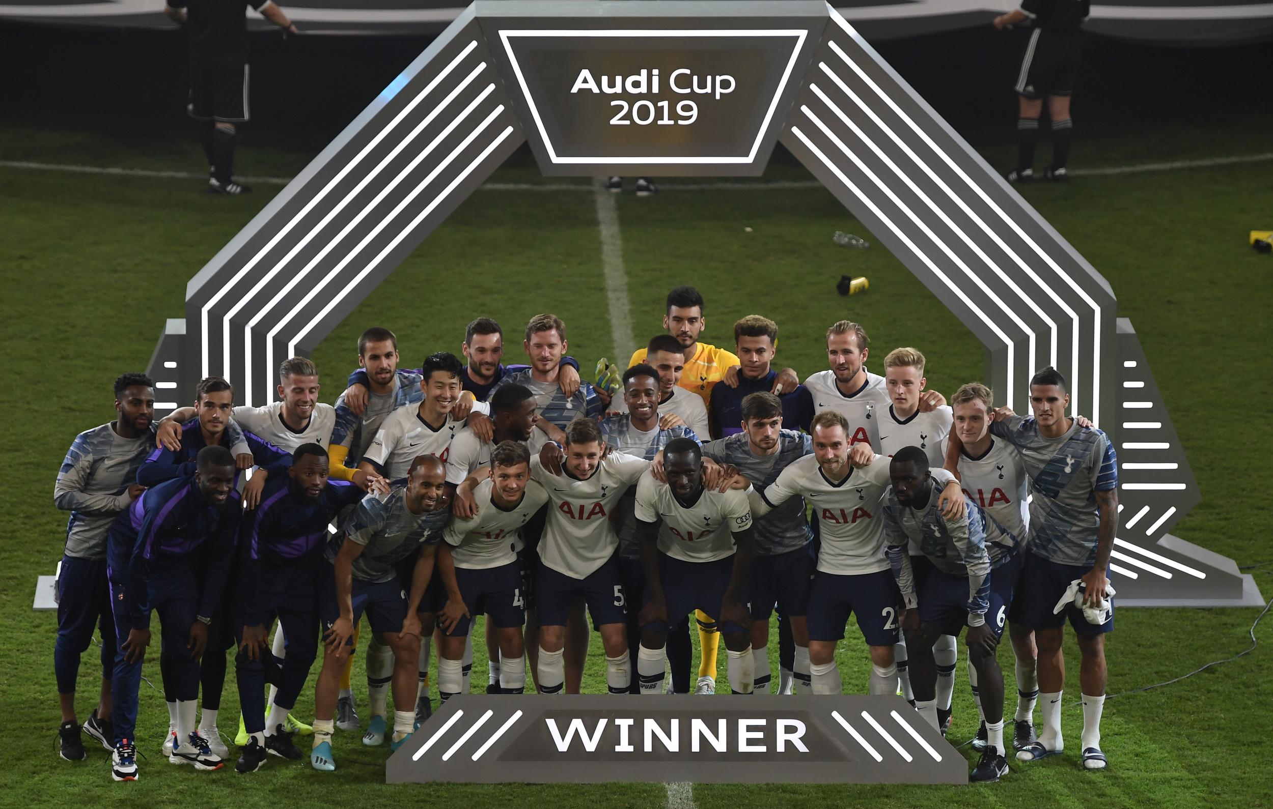 Tottenham Hotspur wins the 2019 Audi Cup