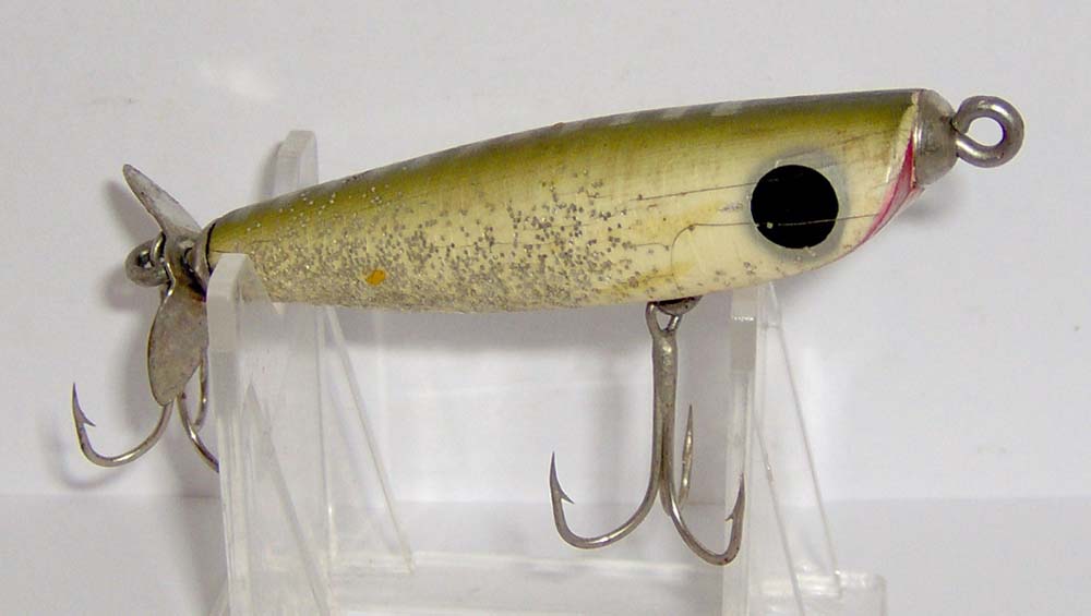 VINTAGE FLORIDA FISHING TACKLE CO. BABY DALTON SPECIAL WOOD LURE  cool  wood lure  — Steemit