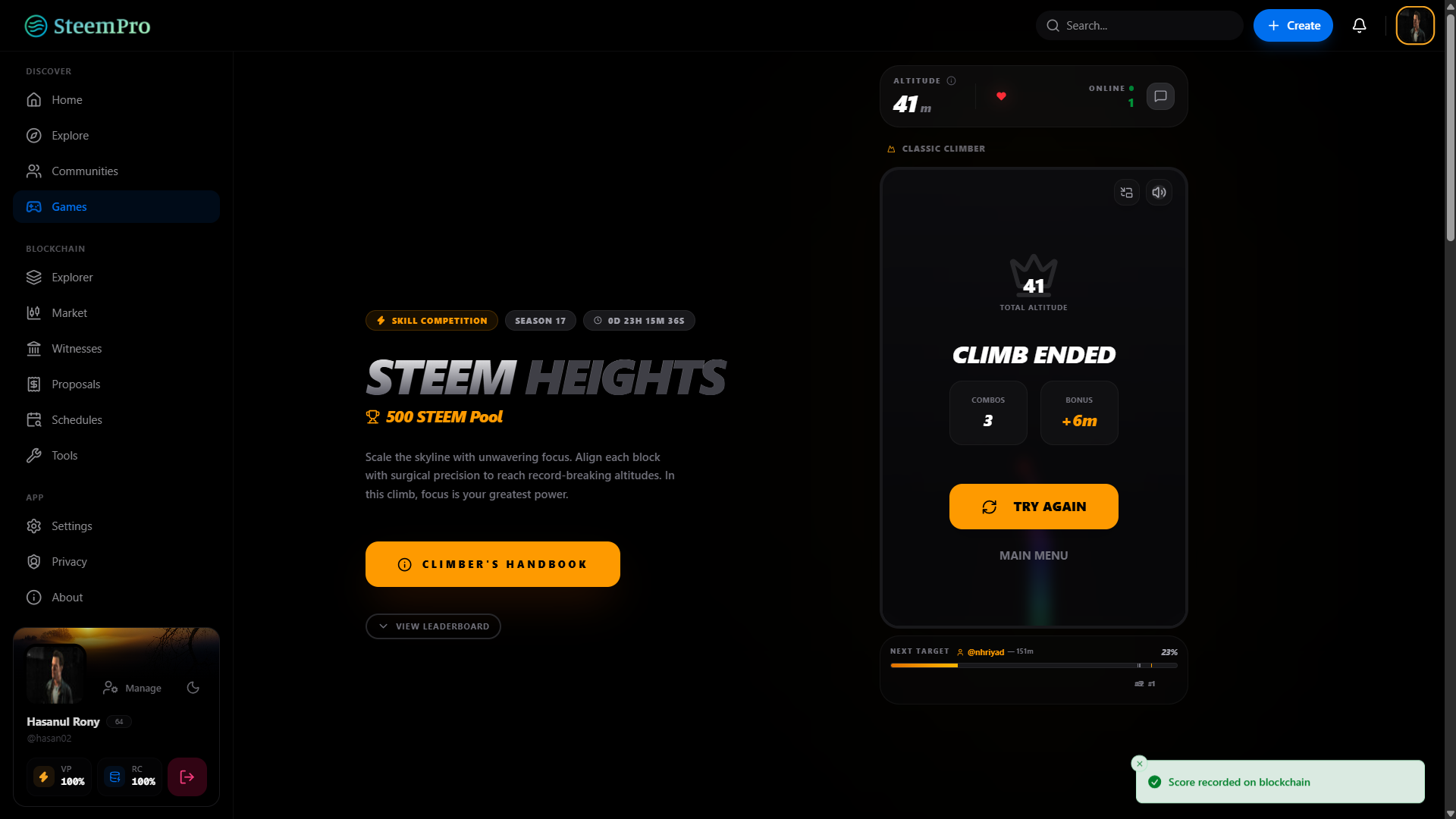 Steem Heights - The Ultimate Scaling Challenge by SteemPro - Google Chrome 9_4_2026 11_10_32 AM.png