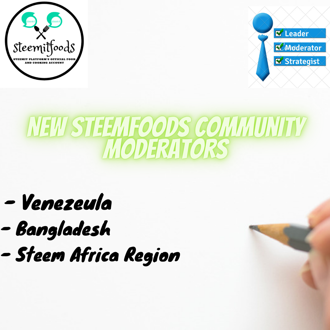 New SteemFoods Community Moderators.png