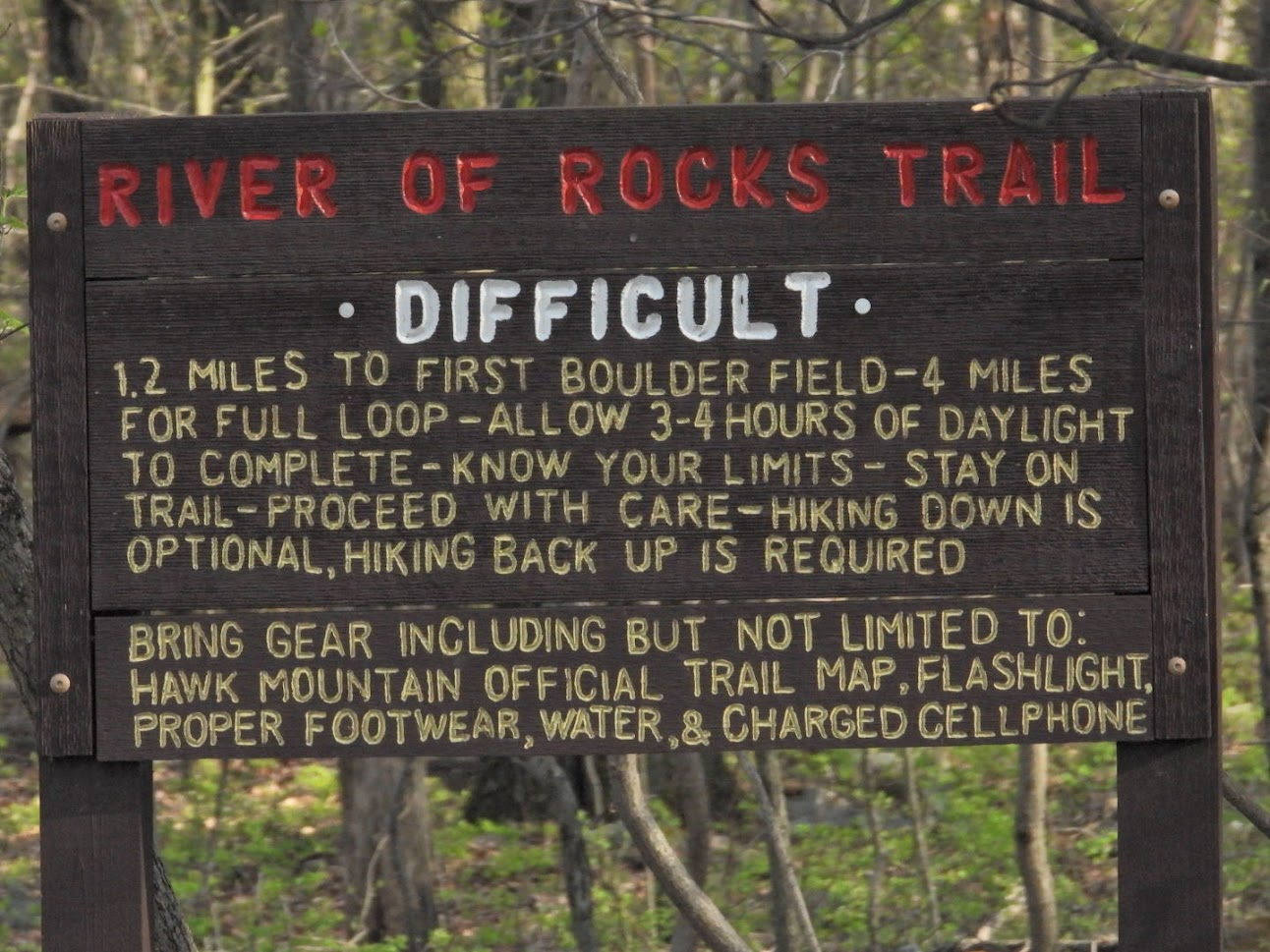 River of Rocks Trail