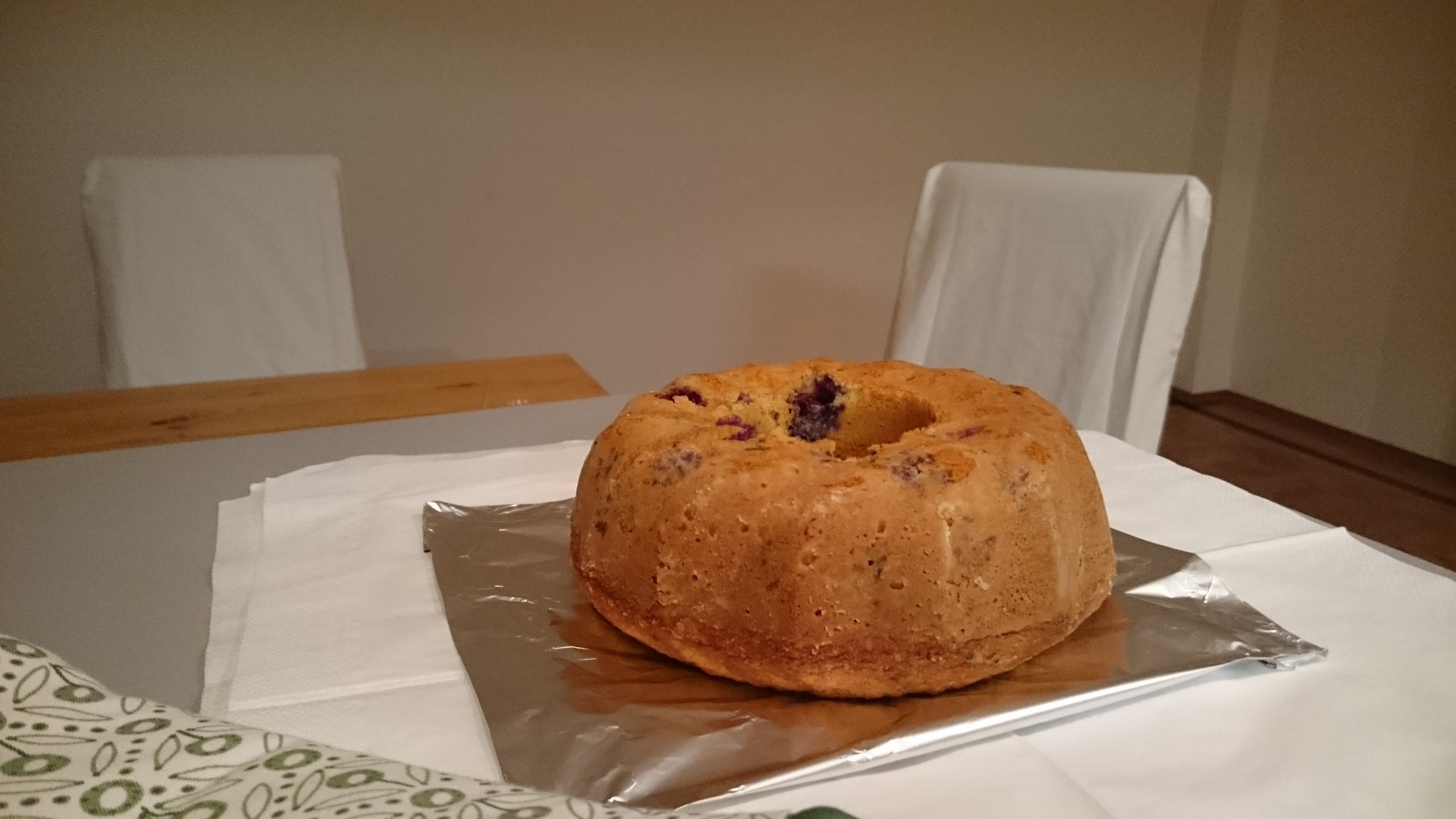 Plain with fresh blueberries 1