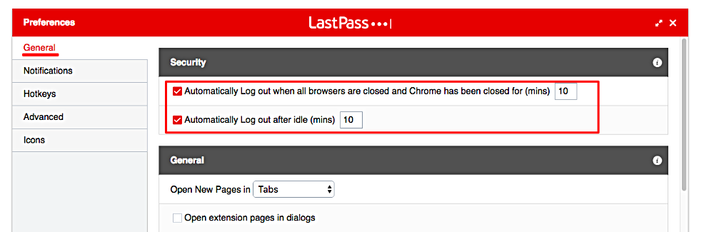 A More Secure Setting for LastPass!