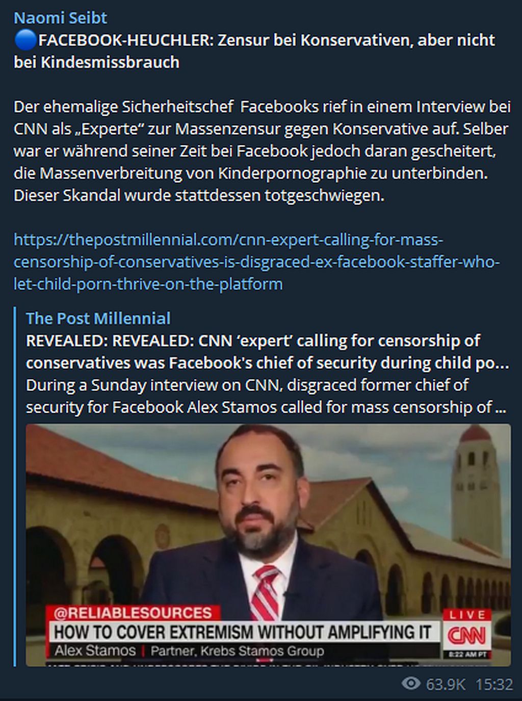 FACEBOOK-HEUCHLER - Zensur bei Konservativen, aber nicht bei Kindesmissbrauch.jpg
