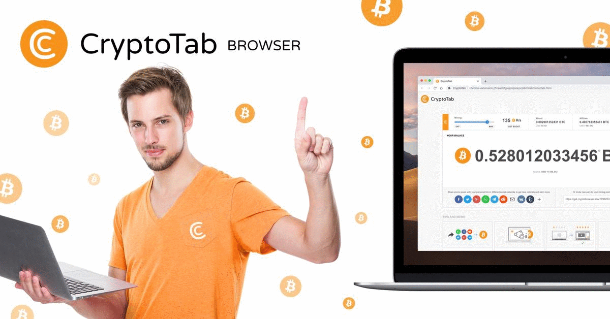 Using Cryptotab Browser To Surf The Web And Have Bitcoin Partiko - 