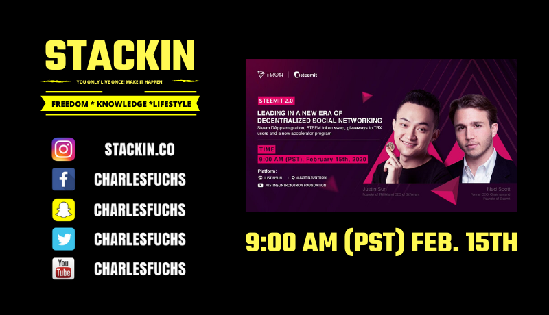 charles-fuchs-stackin-steem-steemit-tron-steemtron-justin-sun-ned-scott-joins-partnership-live-call-joins-cryptocurrency-crypto-trx-collaberation-swap-earn-post-social-media.png