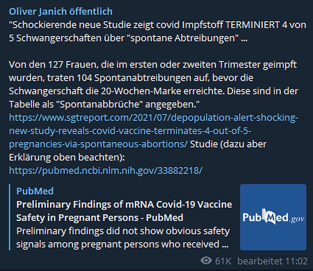 Schockierende neue Studie zeigt covid Impfstoff TERMINIERT 4 von 5 Schwangerschaften über spontane Abtreibungen.jpg