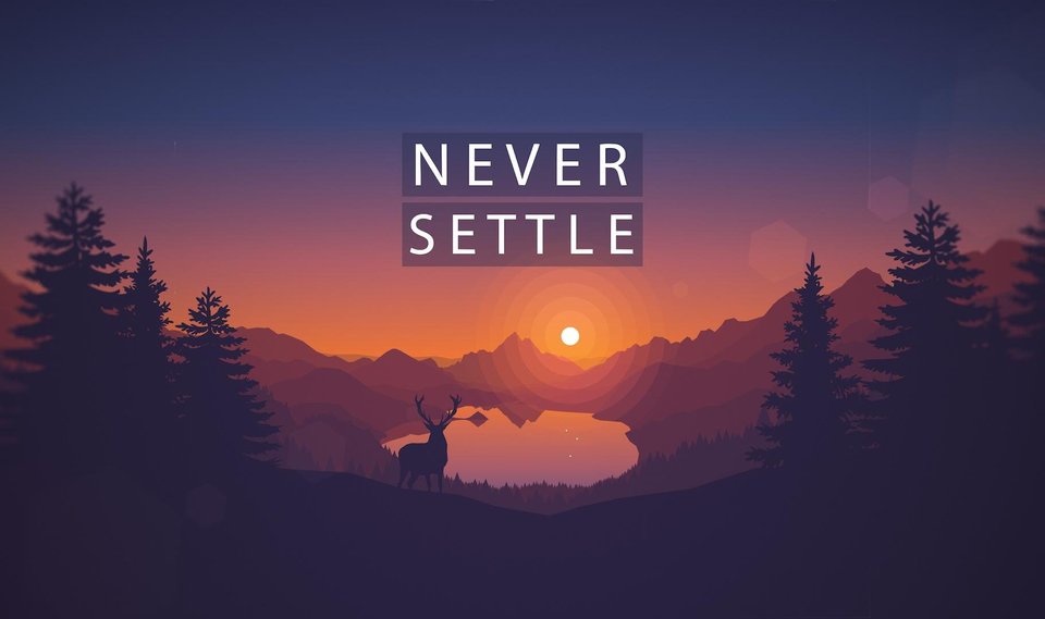 never-settle-steem.jpg