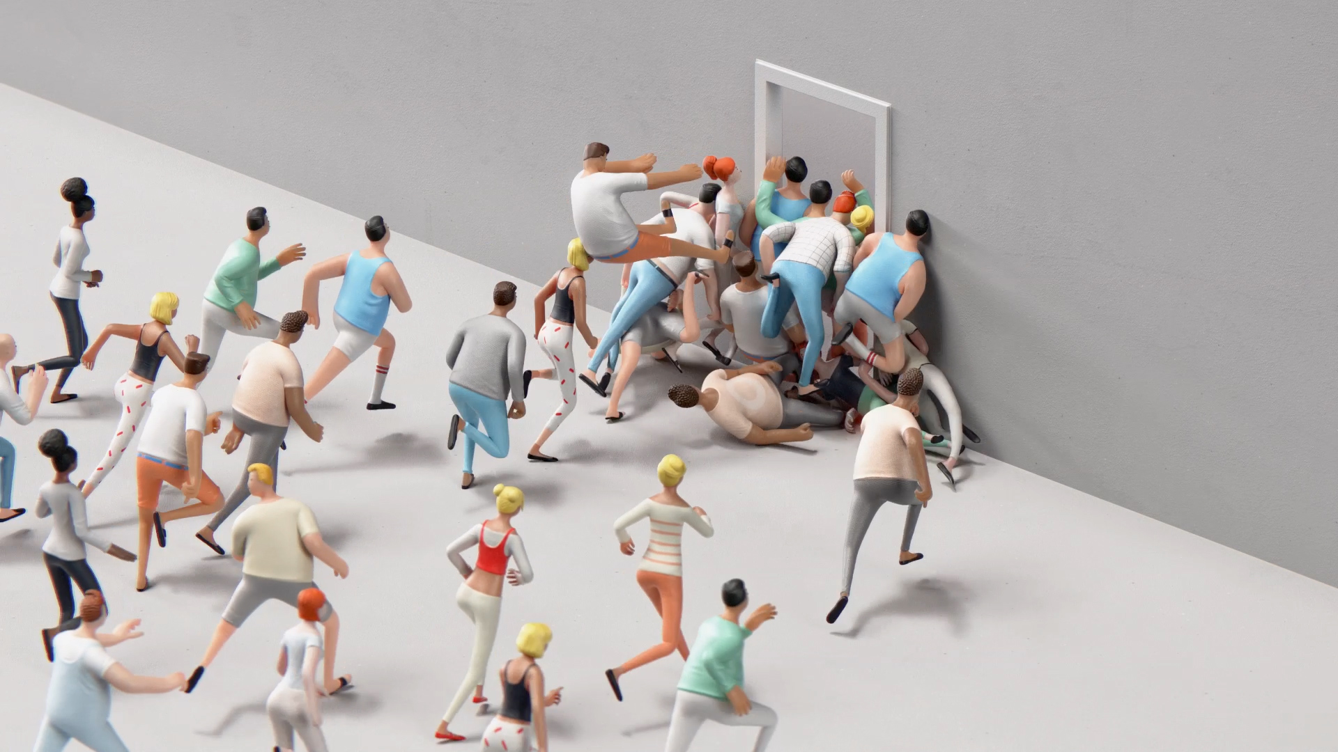 Animation its by kostos. Depictions of naturalistic Human Figures Australia. Special Design for Special people.