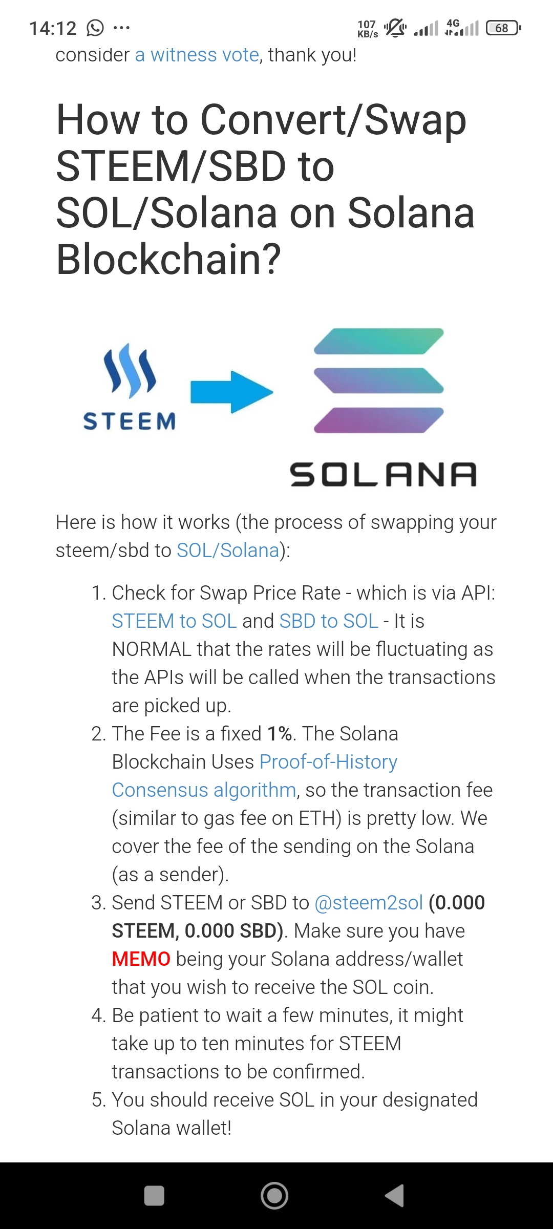 My Ideas - Creating multi-blockchain applications for Steemit and Solana —  Steemit