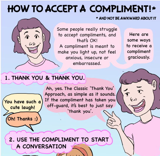 How To Accept A Compliment - Steemit.