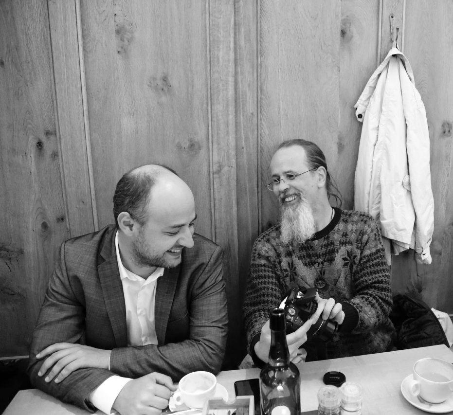 schaman and me paulaner.jpg