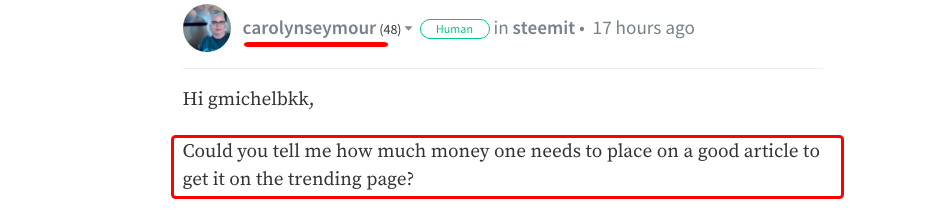 How Much Rewards Do We Need to Reach the Trending Page?