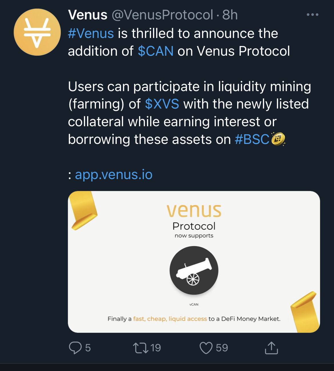 CrpytoSnap - [緊急] 使用 Venus.io 的朋友要注意！