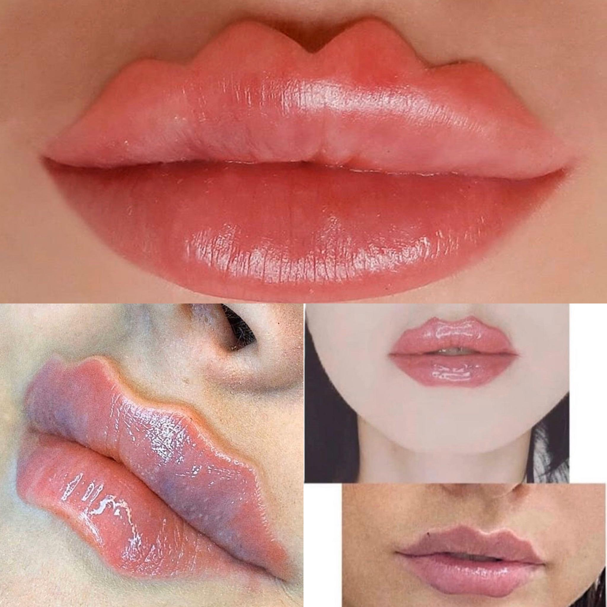 Макияж губ с контуром. Круглая форма губ. Красивая форма губ. Чем увлажняет губы тренд шаблон