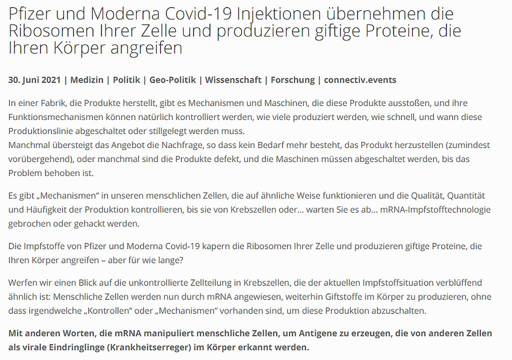 Pfizer und Moderna Covid-19 Injektionen übernehmen die Ribosomen Ihrer Zelle und produzieren giftige Proteine, die Ihren Körper angreifen.jpg