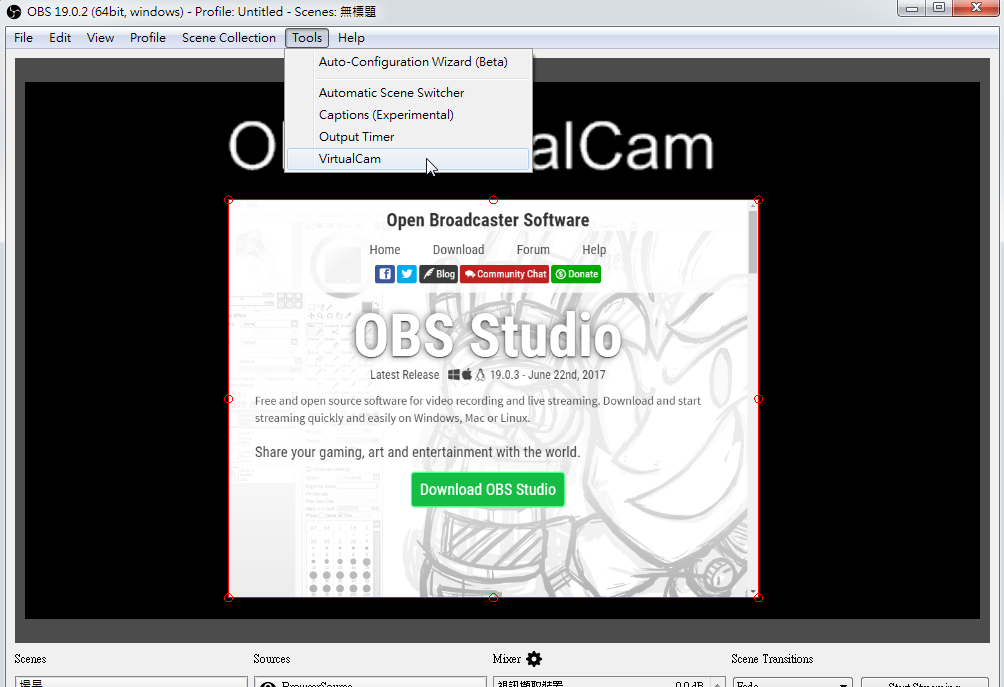 obs virtual camera mac