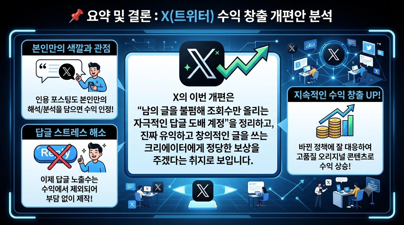 마지막--X(트위터) 수익 창출 개편 정리.png