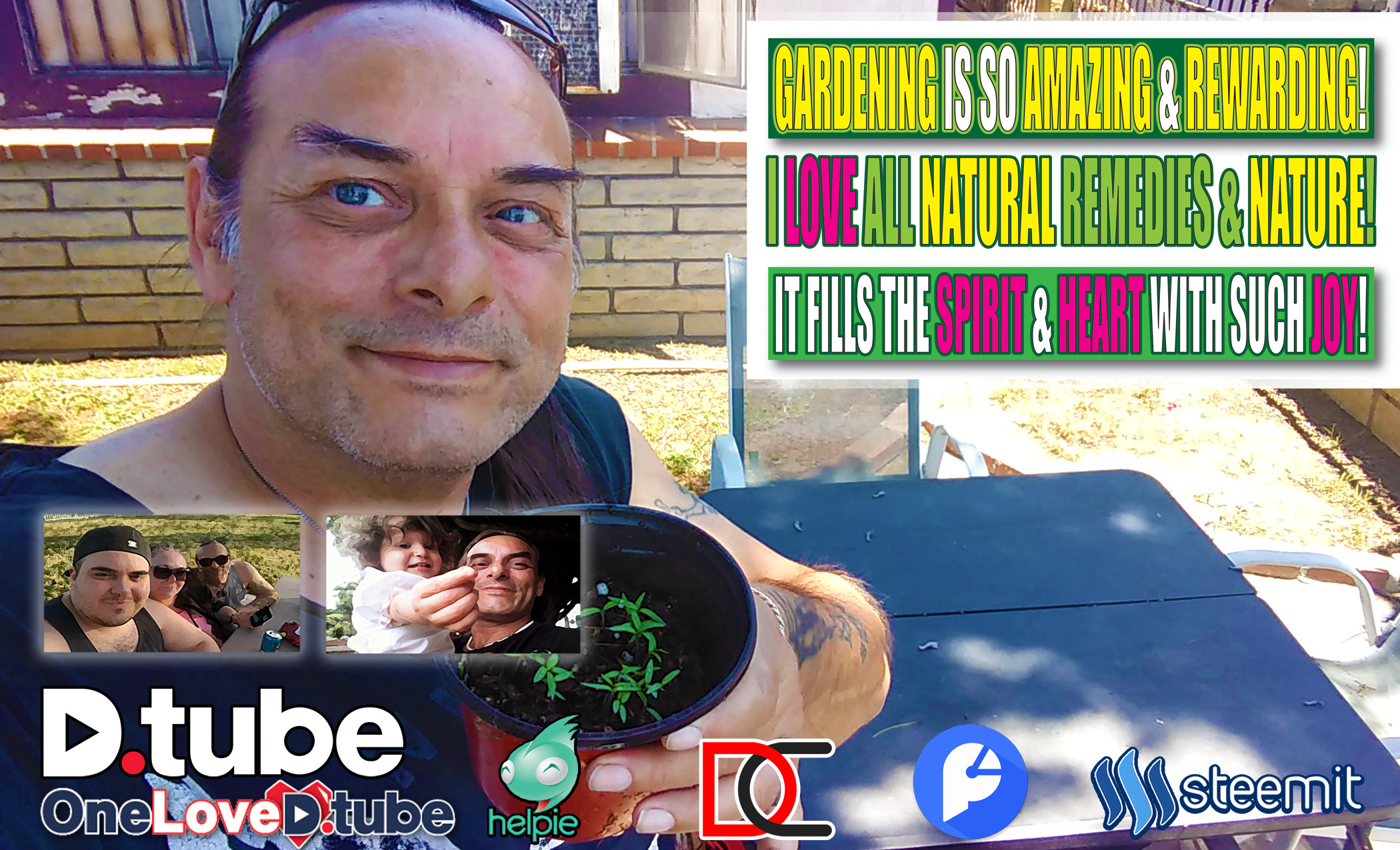 I Love to Grow My Own Food and it Really Gets Me Excited When I see the First Green Growth - Do You Love Gardening - I Love Natural Things, Do You.jpg