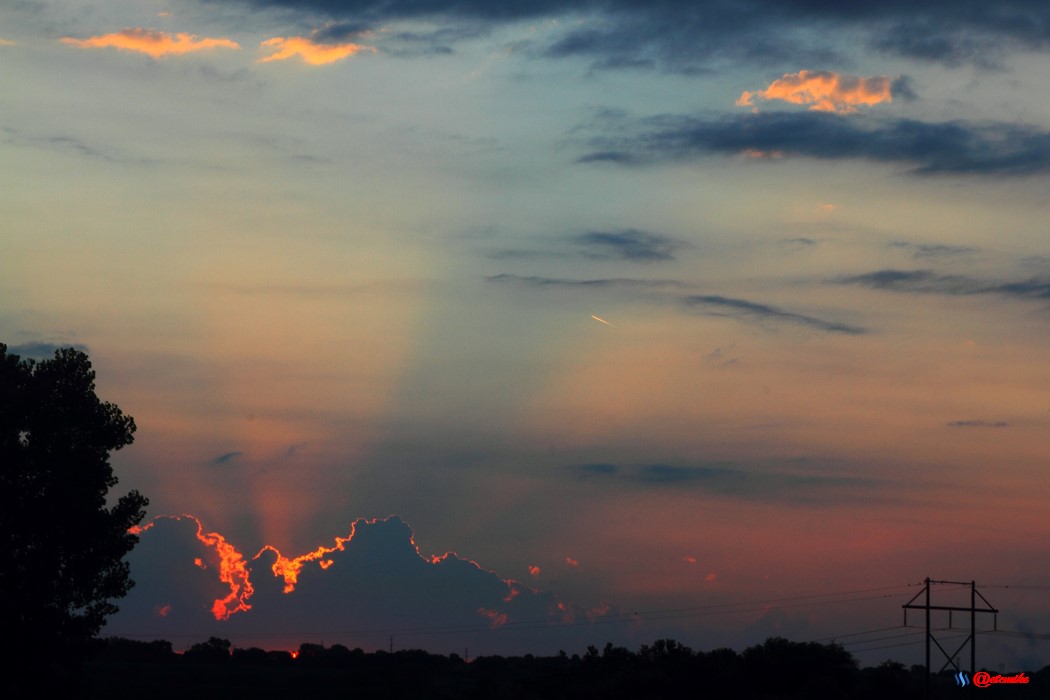 dawn sunrise clouds silhouettes silhouetted colorful SR0120.JPG