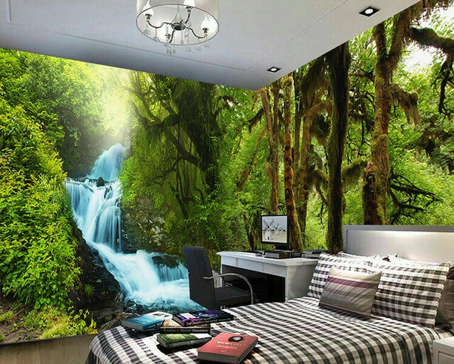 Nature-Scenery-3D-Wall-Mural-Custom-HD-HD-Tropical-Rain-Forest-Brook-Stream-Photo-Wallpaper-Bedroom.jpg_640x640.jpg