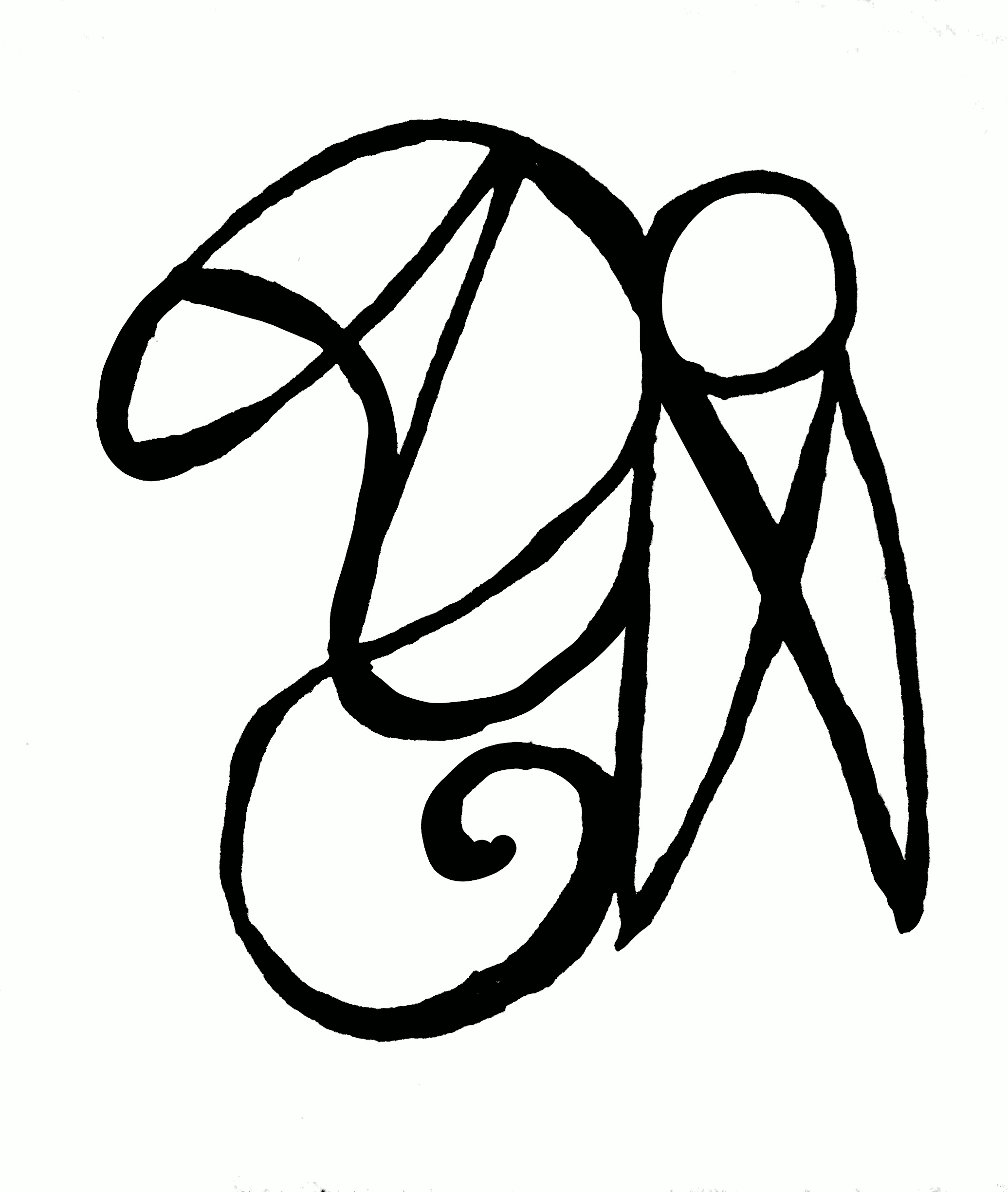 Adult Coloring Page Sigil To Understand The Purpose of All Life In Nature