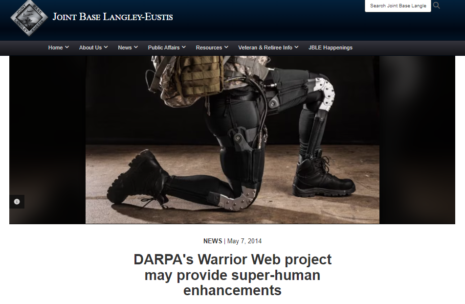 The super soldier for 2050.