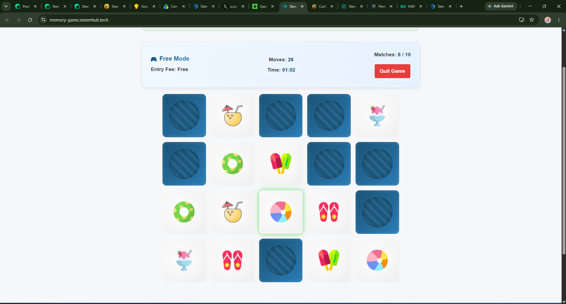 Steem Memory Game - Play and Earn STEEM - Google Chrome 8_15_2026 10_33_52 PM.png